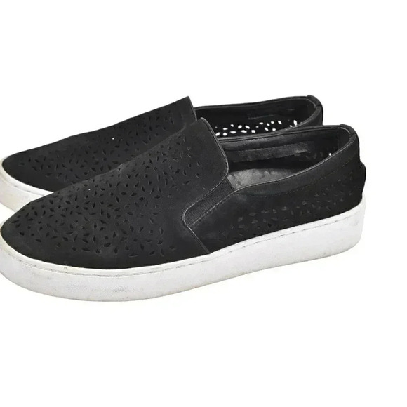 Vionic Splendid Midi Perf Slip-on Sneakers Leather Orthotic Arch Support Size  6 - Picture 8 of 13